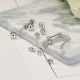 4 Pairs 925 Earrings For Women Girls Round Ball Small Stud Earrings Set 2; 3; 4; 5 Mm